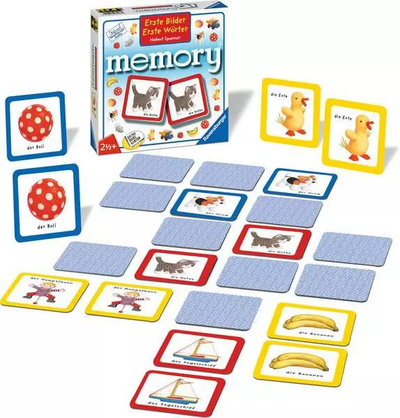 Ravensberger Matratzen Erste Bilder − Erste Wörter memory® - Kinderspiel ab 2 Jahren Bestseller