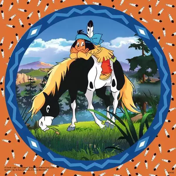 Ravensberger Matratzen Kinderpuzzle ab 5 Jahren - Yakari, der tapfere Indianer - 49 Teile Begrenzte Freigabe