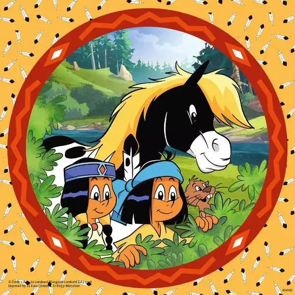 Ravensberger Matratzen Kinderpuzzle ab 5 Jahren - Yakari, der tapfere Indianer - 49 Teile Begrenzte Freigabe