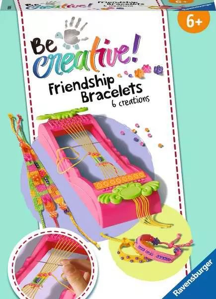 Ravensberger Matratzen BeCreative Freundschaftsbändchen - Bastelset für Kinder ab 6 Jahren Letzte 3 Tage