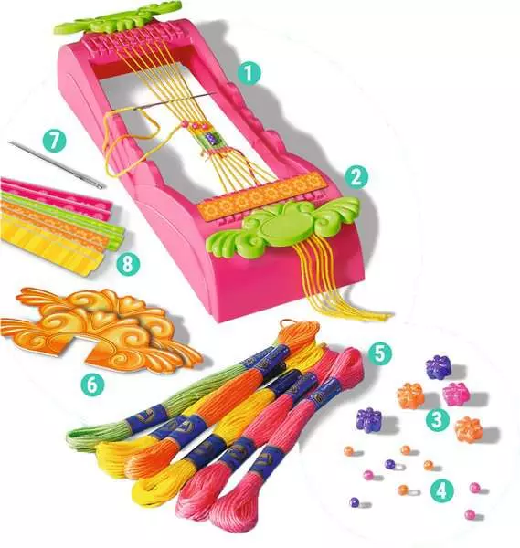 Ravensberger Matratzen BeCreative Freundschaftsbändchen - Bastelset für Kinder ab 6 Jahren Letzte 3 Tage