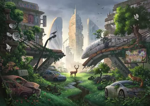 Ravensberger Matratzen Puzzle 368 Teile - Apokalyptische Stadt Bis zu 50% Rabatt