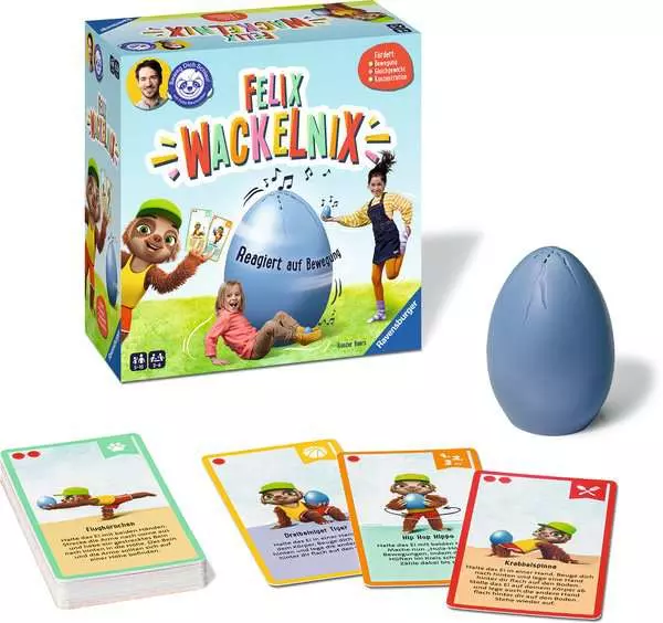 Ravensberger Matratzen Beweg dich schlau! Felix Wackelnix - Kinderspiel ab 5 Jahren Bis zu 60% Rabatt