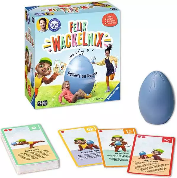 Ravensberger Matratzen Beweg dich schlau! Felix Wackelnix - Kinderspiel ab 5 Jahren Bis zu 60% Rabatt