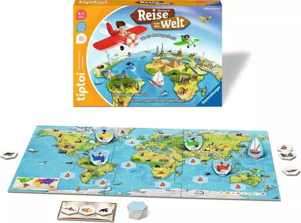 Ravensberger Matratzen tiptoi® Unsere Reise um die Welt - Lernspiel ab 4 Jahren Sonderangebot der Fabrik