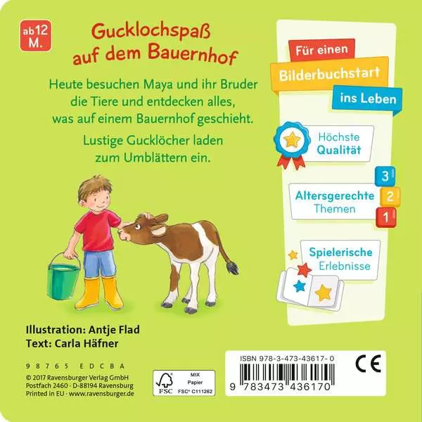 Ravensberger Matratzen Mein Bauernhof Gucklochbuch Discount Store für neue Produkte