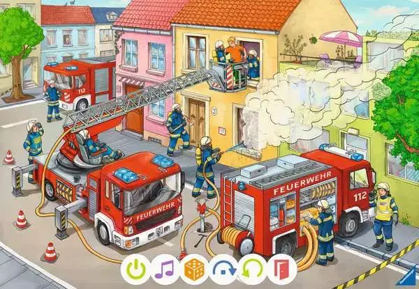 Ravensberger Matratzen Kinderpuzzle ab 3 Jahren - tiptoi® Puzzle für kleine Entdecker: Rettungseinsatz - 12 Teile Black Friday Preise