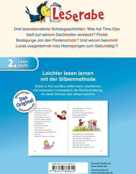Ravensberger Matratzen Leserabe mit Mildenberger Silbenmethode: Schatzgeschichten 50% Rabatt für begrenzte Zeit