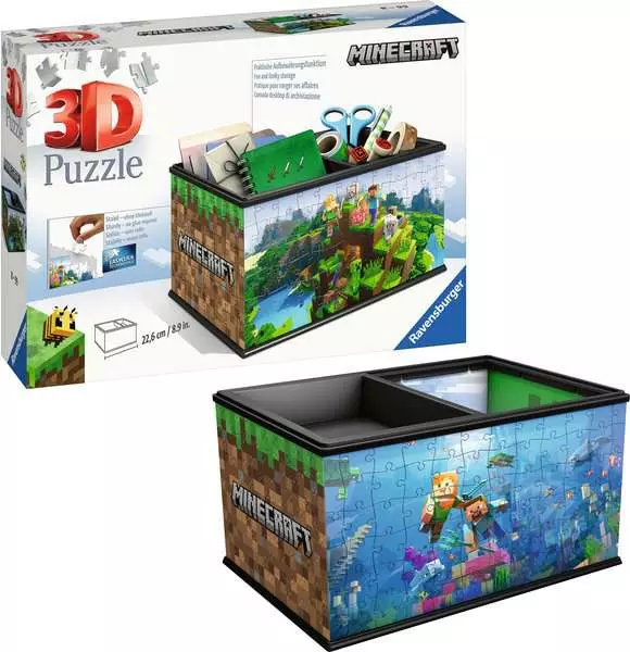 Ravensberger Matratzen 3D Puzzle Aufbewahrungsbox - Minecraft Online