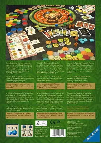 Ravensberger Matratzen The Castles of Tuscany - Spiel ab 10 Jahren Auslauf