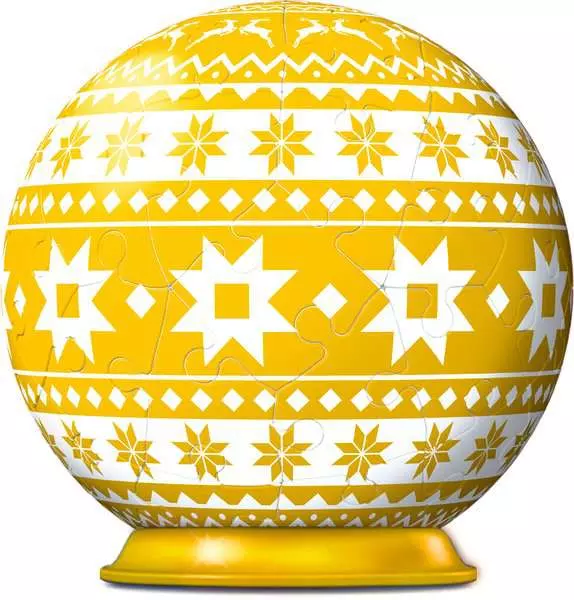 Ravensberger Matratzen 3D Puzzle Ball Weihnachtskugel Norweger Muster Verkauf