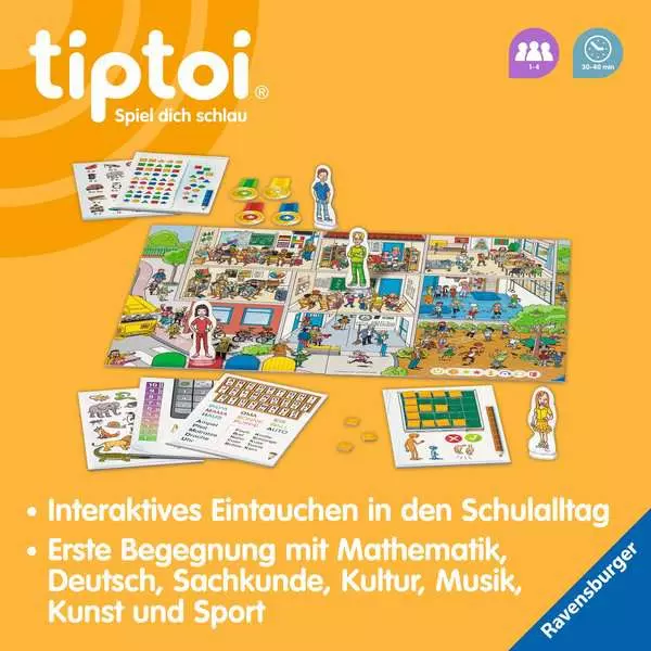 Ravensberger Matratzen tiptoi® Wir spielen Schule - Lernspiel ab 5 Jahren Black Friday