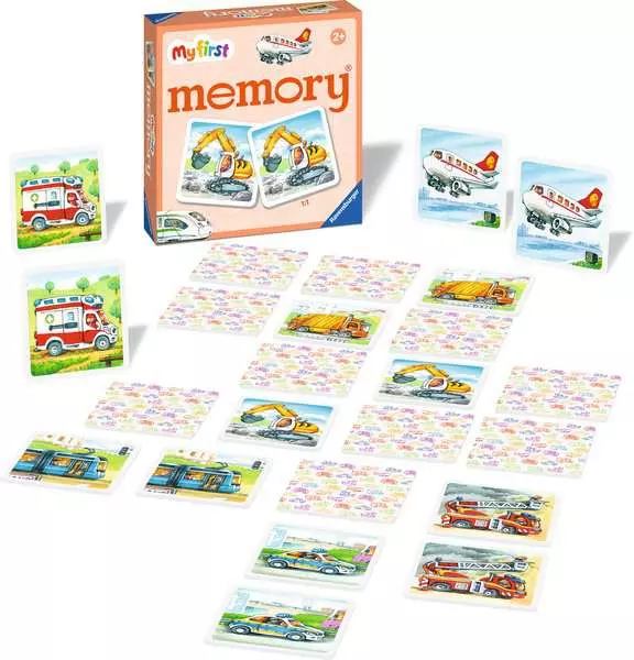 Ravensberger Matratzen My first memory® Fahrzeuge - Kinderspiel ab 2 Jahren Cyber Monday