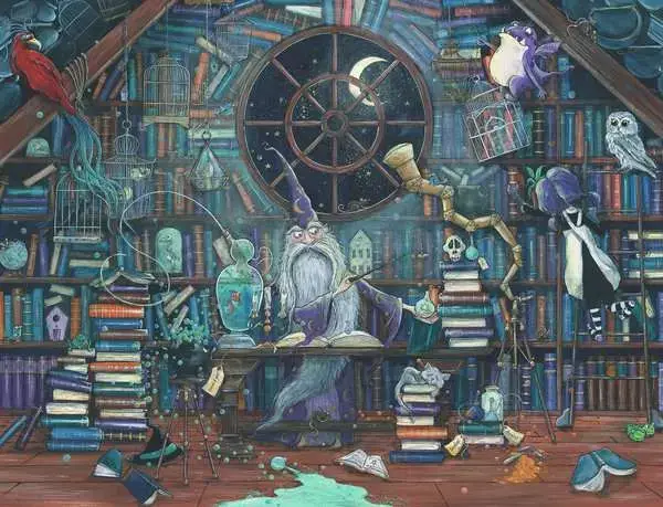 Ravensberger Matratzen Puzzle 2000 Teile - Der Zauberer Merlin Jubiläumsangebot