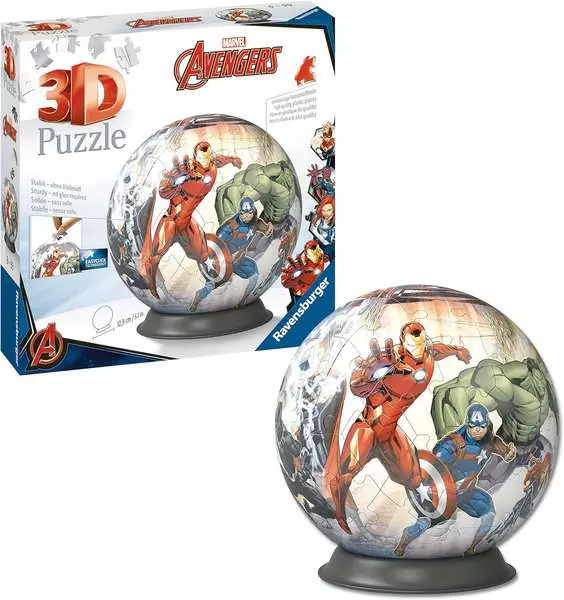Ravensberger Matratzen 3D Puzzle Ball Marvel Avengers Bis zu 50% Rabatt
