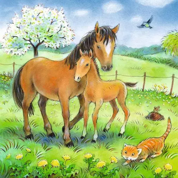 Ravensberger Matratzen Kinderpuzzle ab 5 Jahren - Kuschelzeit - 49 Teile Bis zu 65% Rabatt
