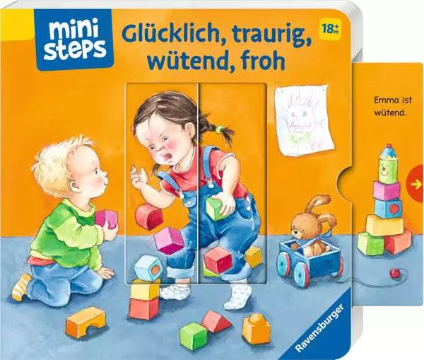 Ravensberger Matratzen ministeps: Glücklich, traurig, wütend, froh Nur für heute