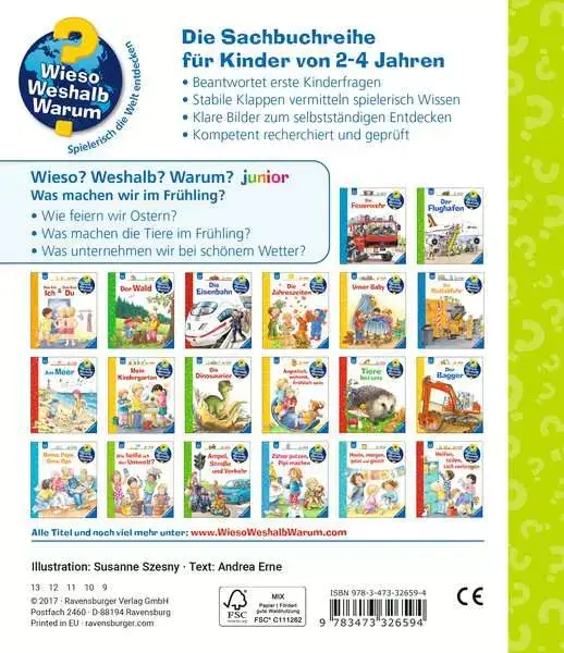Ravensberger Matratzen Ravensburger Wieso? Weshalb? Warum? junior, Band 59: Was machen wir im Frühling? Bis zu 55% Rabatt
