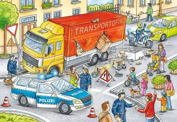 Ravensberger Matratzen Kinderpuzzle ab 4 Jahren - Helden im Einsatz - 24 Teile Fabrikladen