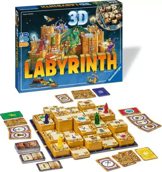 Ravensberger Matratzen 3D Labyrinth - Spiel ab 7 Jahren Speichern exportieren