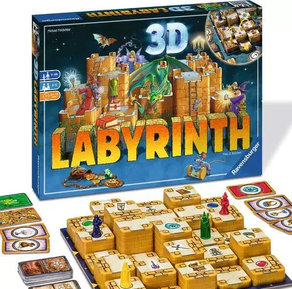 Ravensberger Matratzen 3D Labyrinth - Spiel ab 7 Jahren Speichern exportieren