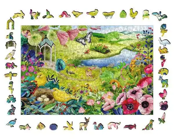 Ravensberger Matratzen Puzzle 500 Teile - Wilder Garten zollfrei