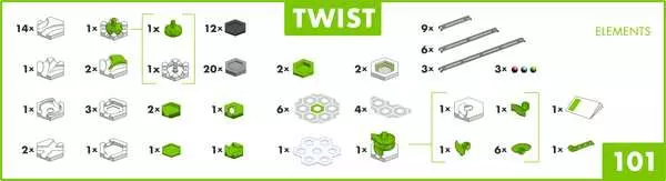 Ravensberger Matratzen Ravensburger GraviTrax Action-Set Twist 2025