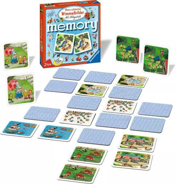 Ravensberger Matratzen Meine schönsten Wimmelbilder memory® - Kinderspiel ab 2 Jahren Meist gekauft