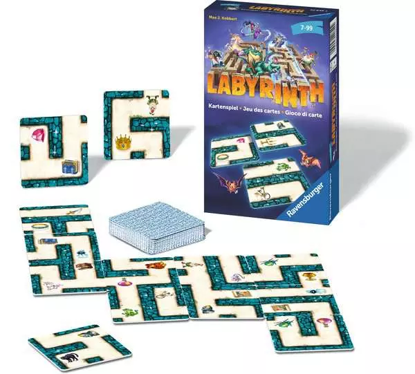 Ravensberger Matratzen Labyrinth Kartenspiel - Reisespiel ab 7 Jahren Sonderangebot