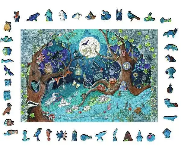 Ravensberger Matratzen Puzzle 500 Teile - Fantasy Forest Großer Ausverkauf