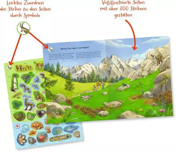 Ravensberger Matratzen Ravensburger Wieso? Weshalb? Warum? Stickerheft: Tiere der Welt Exklusive Angebote