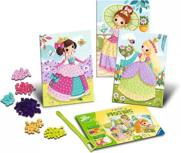 Ravensberger Matratzen Mosaic Junior Princess - Bastelset für Kinder ab 4 Jahren Sonderangebote