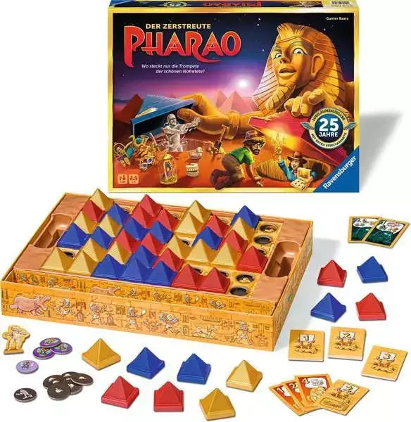 Ravensberger Matratzen Der zerstreute Pharao - D - 27316 - Ravensburger - Spiel ab 7 Jahren Super Sparpreis