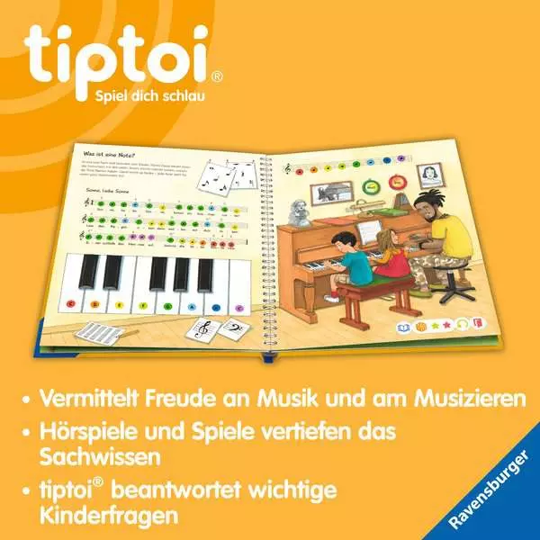 Ravensberger Matratzen tiptoi® Wieso? Weshalb? Warum? Wir entdecken die Musik Sonderangebot der Fabrik