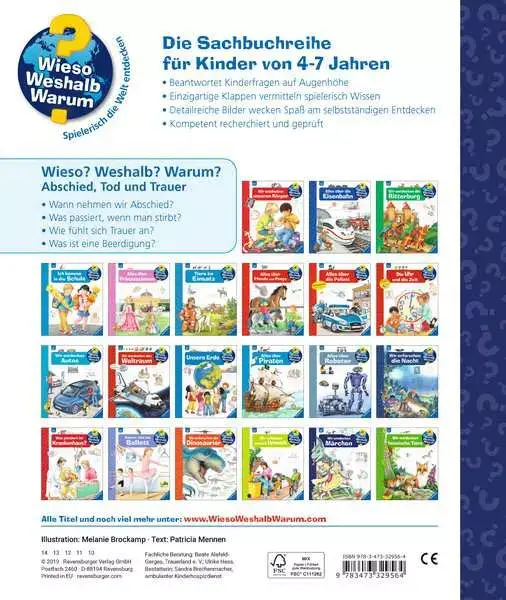 Ravensberger Matratzen Ravensburger Wieso? Weshalb? Warum?, Band 42: Abschied, Tod und Trauer Riesige Rabatte