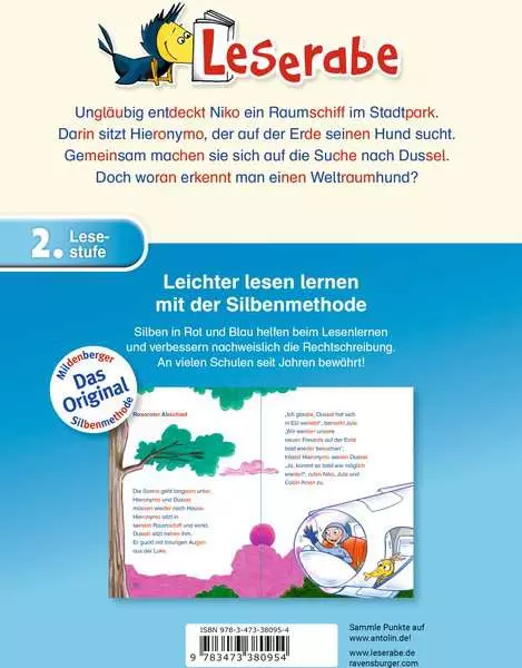 Ravensberger Matratzen Leserabe mit Mildenberger Silbenmethode: Besuch aus dem Weltraum Outlet