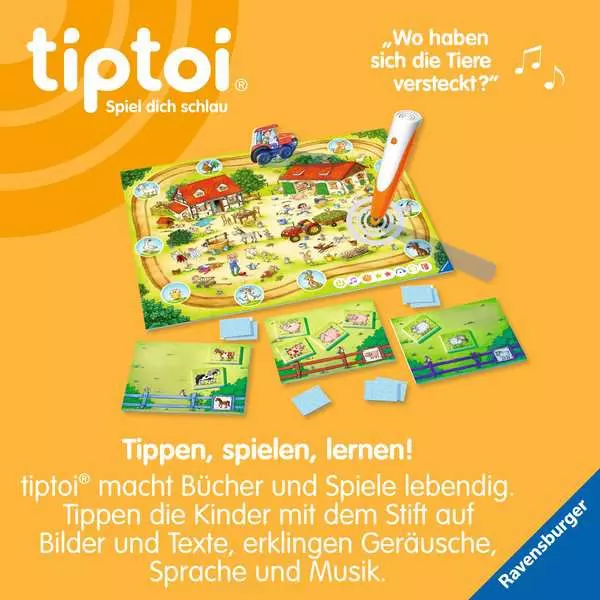 Ravensberger Matratzen tiptoi® Rätselspaß auf dem Bauernhof - Lernspiel ab 3 Jahren Hotsell