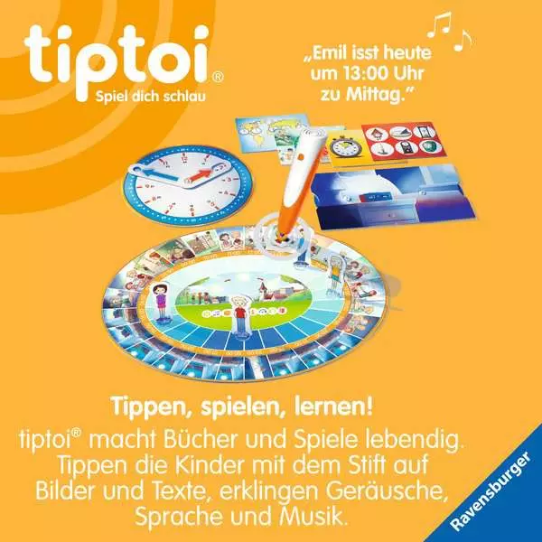 Ravensberger Matratzen tiptoi® Wir lernen die Uhr - Lernspiel ab 6 Jahren Meist gekauft