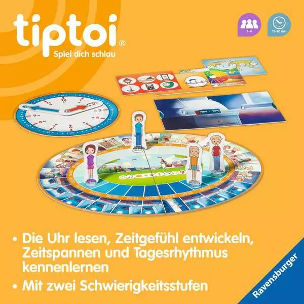 Ravensberger Matratzen tiptoi® Wir lernen die Uhr - Lernspiel ab 6 Jahren Meist gekauft