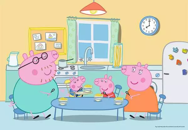 Ravensberger Matratzen Kinderpuzzle ab 3 Jahren - Zuhause bei Peppa - 12 Teile Sonderangebot