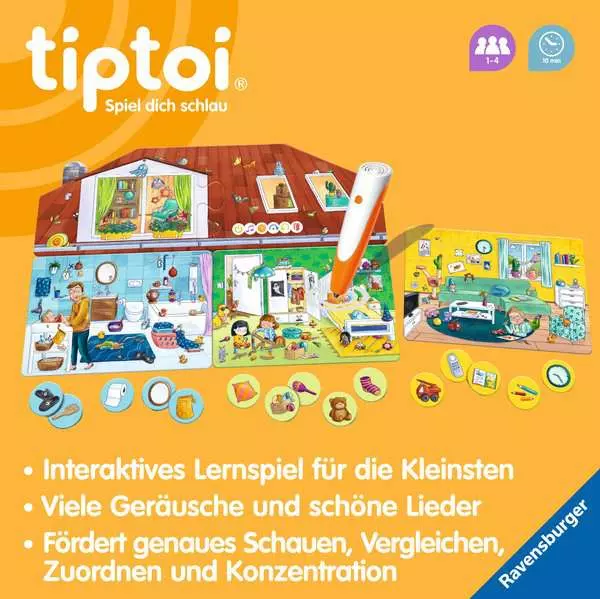 Ravensberger Matratzen tiptoi® Mein Zuhause - Lernspiel ab 2 Jahren Rabatt