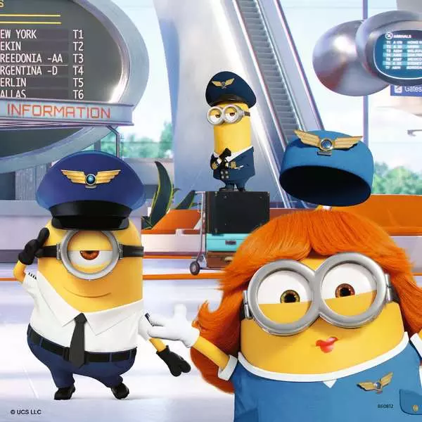 Ravensberger Matratzen Kinderpuzzle ab 5 Jahren - Witzige Minions - 49 Teile Preisnachlass