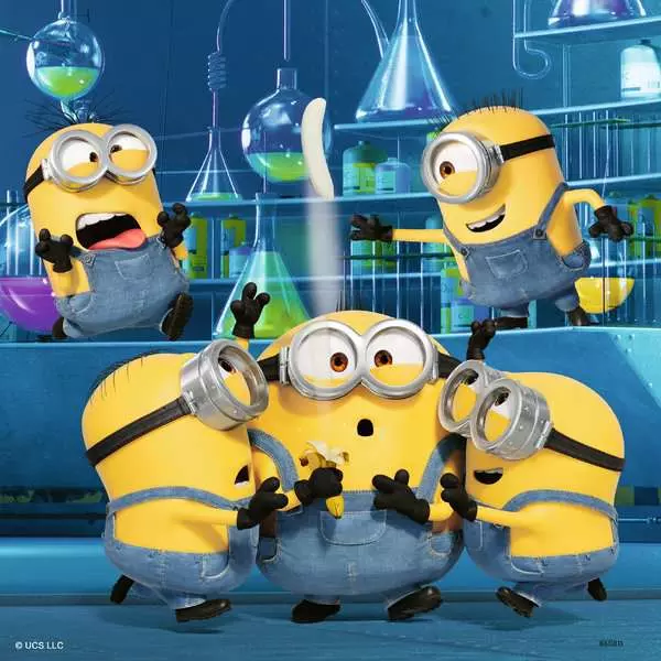 Ravensberger Matratzen Kinderpuzzle ab 5 Jahren - Witzige Minions - 49 Teile Preisnachlass