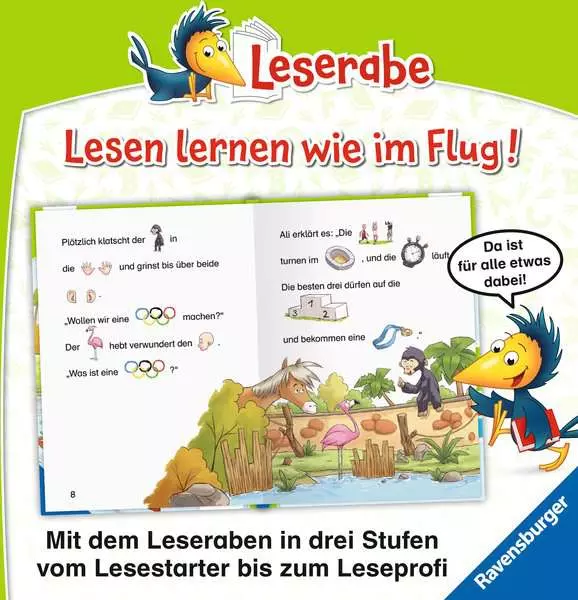Ravensberger Matratzen Leserabe – Vor-Lesestufe: Die Tierolympiade Valentinstagsangebot