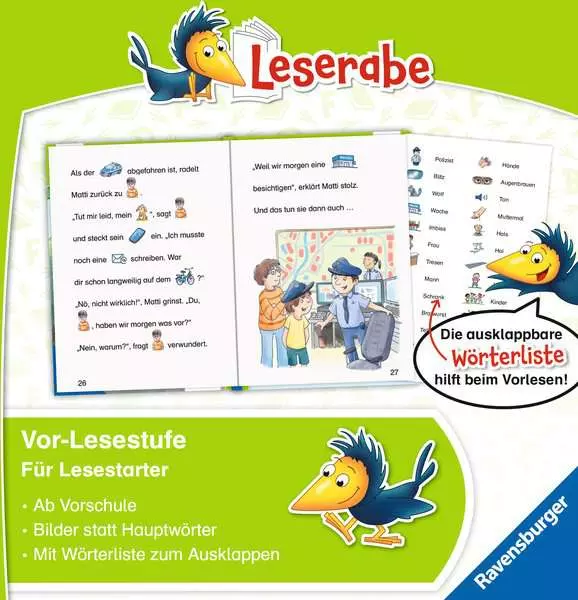 Ravensberger Matratzen Leserabe – Vor-Lesestufe: Polizeigeschichten Bestseller