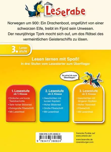 Ravensberger Matratzen Leserabe - 3. Lesestufe: Das schwarze Drachenboot Tägliche Deals