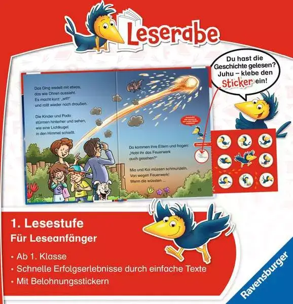 Ravensberger Matratzen Leserabe - 1. Lesestufe: Weltraumgeschichten Super Sparpreis