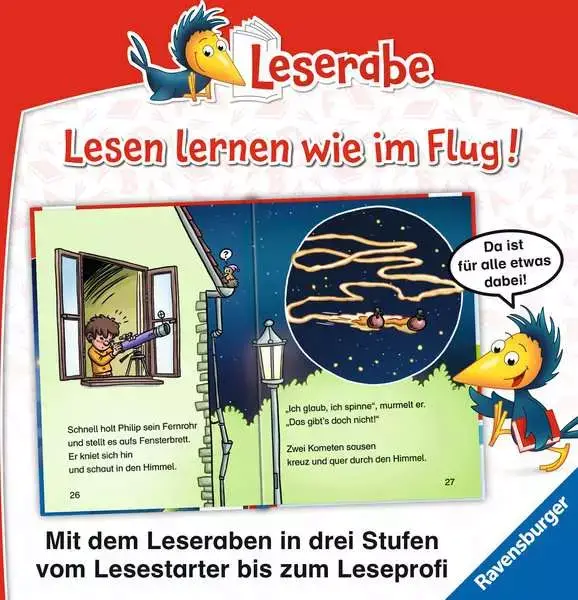 Ravensberger Matratzen Leserabe - 1. Lesestufe: Weltraumgeschichten Super Sparpreis