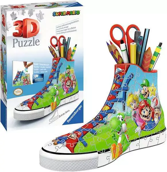 Ravensberger Matratzen 3D Puzzle Sneaker - Super Mario Letzte 3 Tage