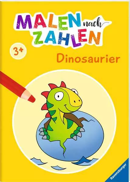 Ravensberger Matratzen Malen nach Zahlen ab 3: Dinosaurier Letzter Tag